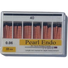 Pearl Endo Gutta Percha 0.6 Açılı No 40