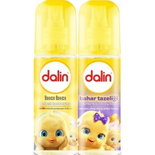 Dalin Bebek Kolonyası 150ML (Bıcı Bıcı Kokusu-Bahar Tazeliği) Karma 2 Li Set