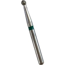 10 lu Aeratör Uyumlu Rond Elmas Frez Yeşil Kuşak Uzun Şaftlı