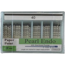 Pearl Endo Paper Points Açısız No 40