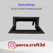 Citroen Berlingo Uyumlu 7" Android Ekran Montaj Aparatı
