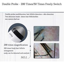 Bio Kozmetik M13 Maiboyi  Profesyonel Kablosuz Hd Wifi Saç ve Cilt Analiz Cihazı