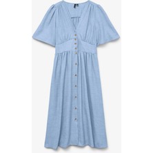 Only Vero Moda 10304133 Kadin Elbise - Mavi