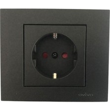 OVİVO GRANO METALİK SİYAH TOPRAKLI PİRİZ ÇOC.KOR. (ÜRÜN ÇERÇEVESİZDİR)