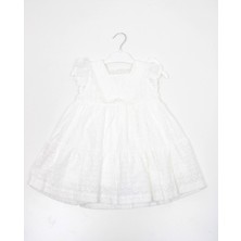 Baby Rose Kare Yaka Kız Elbise