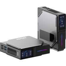 Nipogi S1-x1 N100 12.Nesil 32GB DDR4 512GB NVMe WiFi 6 BT 5.2 LCD Ekranlı WIN11 PRO Mini PC