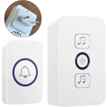 Ayt Powermaster PM-27140 Kablosuz Kapı Zili 32 Melodili Priz Tipi Kablosuz Kapı Zili 85 Desibel 20 Metre Çekim Mesafesi