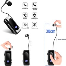 Subzero Titreşimli Makaralı Bluetooth Kulaklık Kablosuz Kulaklık Titreşimli LED Ekranlı 20 Saat