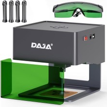Ayt Daja Dj6 Lazer Gravür Baskı Kesim Oyma Makinesi Profesyonel Lazer Işleme Çözümü 80X80MM Çalışma Alanı Kesim Yakma