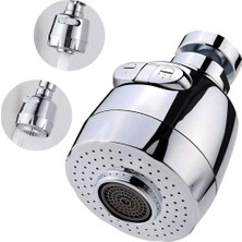 Ayt Sunup SN-27114 2 Kademeli Su Tasarruflu Musluk Başlığı 360 Derece 80X52X22MM