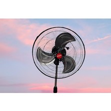 Hook Hk-530 Sanayi Tipi 18 Inç/45 Cm Vantilatör, 3 Metal Kanatlı 3 Kademeli Serinletici Vantilatör