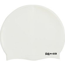 Remsa Silikon Havuz Deniz Yüzücü Bone Rsb-01 Beyaz