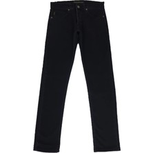 Hacker Fistan Store Erkek Lacivert Normal Bel Rahat Kesim Dar Paça Jean Pantolon