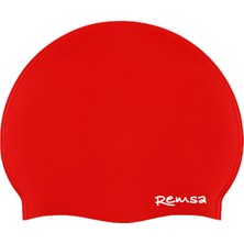 Remsa Silikon Havuz Deniz Yüzücü Bone Rsb-01 Kırmızı