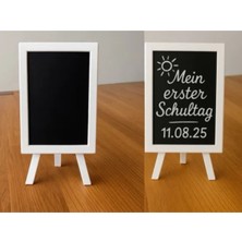 Okul Başlangıcı Dekorasyonu Mini Şövale Tabelası 3D