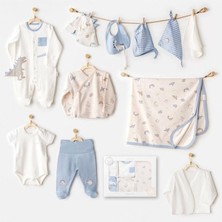 Andywawa AC25911 Newborn Set Dino 10'lu Hastane Çıkışı Beige