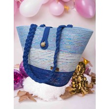 Hasır Omuz Çantası Plaj Çantası Günlük Çanta El Çantası Kol Çantası Handmade