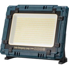 Powermaster W8109-1 Kamp Tipi 200 Watt Ledli Solar Aydınlatma / Acil Durum Lambası