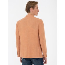 Cacharel Erkek Turuncu Ex. Slim Fit Ceket 50234883-VR051