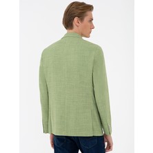 Cacharel Erkek Fıstık Yeşili Ex. Slim Fit Ceket 50234883-VR087