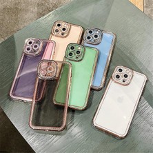 Armorix IPHONE 12 Kenar Işlemeli Lazer Silikon Kılıf