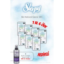 Sleepy 18'li Bio Natural Gece 7 Al 6 Öde ve 200 ml Tonik Hediye