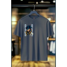Ape %100 Pamuk Premium Kalite Sırt Baskılı T-Shirt