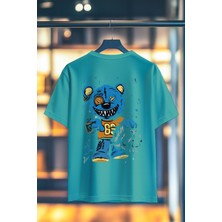 Cheerful Clown %100 Pamuk Premium Kalite Sırt Baskılı T-Shirt