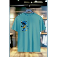 Cheerful Clown %100 Pamuk Premium Kalite Sırt Baskılı T-Shirt