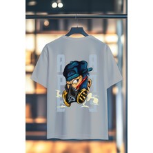 Ape %100 Pamuk Premium Kalite Sırt Baskılı T-Shirt