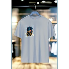 Ape %100 Pamuk Premium Kalite Sırt Baskılı T-Shirt