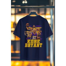 Kobe 24 %100 Pamuk Premium Kalite Sırt Baskılı T-Shirt