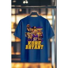Kobe 24 %100 Pamuk Premium Kalite Sırt Baskılı T-Shirt
