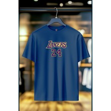 Kobe 24 %100 Pamuk Premium Kalite Sırt Baskılı T-Shirt