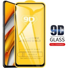 HANPORIUM Vivo Y300T Ekran Koruyucu 9D Kırılmaz Cam - Extra Darbe Emici Etkin Koruma - Ekranı Tam Kaplar