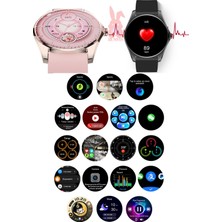 Bunnys Apple iPhone 11 Pro Uyumlu Akıllı Saat Ultra Ince Konuşma Özellikli 2025