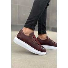 CH251 Cbt Mirror Erkek Ayakkabı Bordo