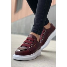 CH251 Cbt Mirror Erkek Ayakkabı Bordo