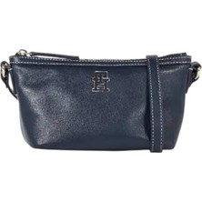 Small Leather Crossover Bag (Deri)