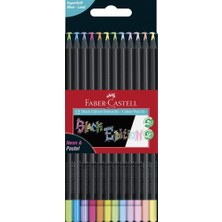 116410 - Renkli Kalemler Black Edition, Neon + Pastel Renkler, 12'li Kutu