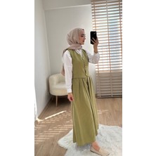 Modal Etekli Yelek Takım
