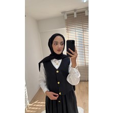 Modal Etekli Yelek Takım