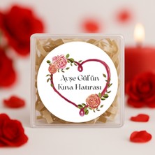 Repro Design Kişiye Özel Kına Hatırası Baskılı Yapışkanlı Etiket 24 Adet  No:65