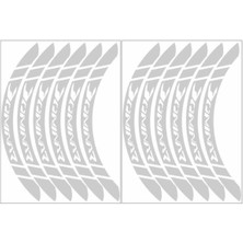 Motosiklet Jant Şeridi Dominar Geniş Sağ-Sol/ön-Arka