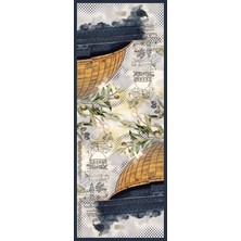 Kefiye Şal F104 70X190 Herbal/bitkisel