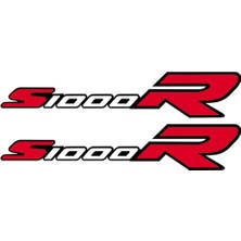 Bmw S1000RR Yazılı Sticker Etiket Modeli 2