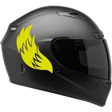 Tek Renk Kanat ( Wing Helmet Stickers ) Kask Sticker Etiket Modeli 3