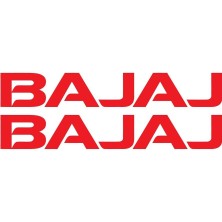 Bajaj Yazılı Mini Sticker Etiket Modeli