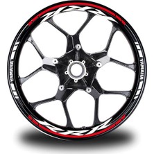 Kırmızı Honda Rrr Jant Sticker Etiket