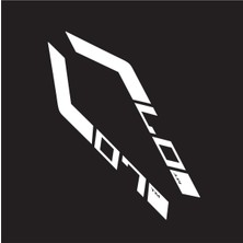 2023 Model Mt-07 Özel Motosiklet Depo Beyaz Sticker Etiket Modeli